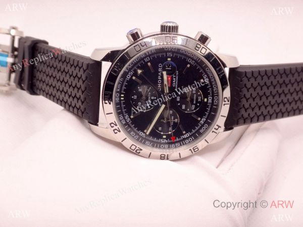 Clone Chopard Mille Miglia GMT Automatic Watch Black Rubber Strap Clone Chopard Mille Miglia GMT Automatic Watch Black Rubber Strap