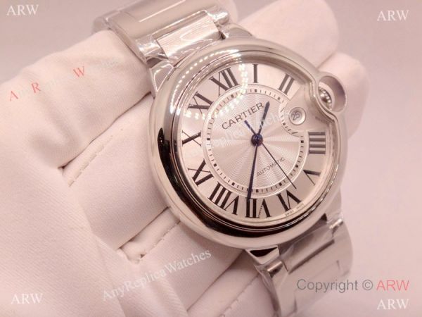 Cartier Ballon Bleu Replica Watch Silver Steel Automatic or Quartz Movement Cartier Ballon Bleu Replica Watch Silver Steel Automatic or Quartz Movement