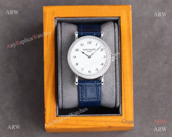 Swiss Patek Philippe Ultra-Thin Automatic Lady Watch Calatrava 7200R White Dial Swiss Patek Philippe Ultra-Thin Automatic Lady Watch Calatrava 7200R White Dial