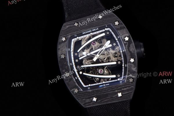 Yohan Blake Richard Mille 59-01 Black TPT Carbon Replica Watch Yohan Blake Richard Mille 59-01 Black TPT Carbon Replica Watch