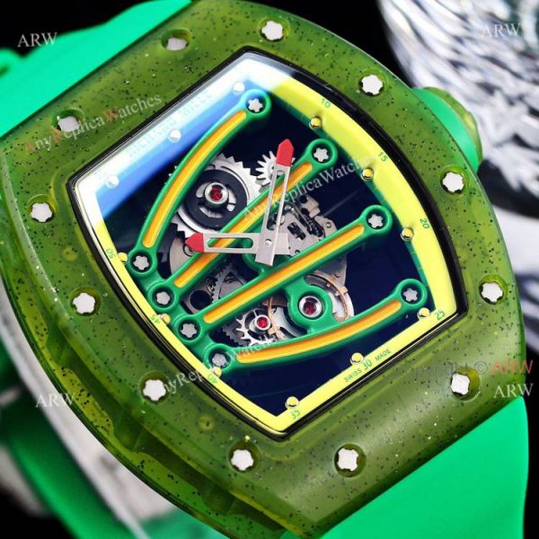 Green Richard Mille RM 59-01 Yohan Blake Tourbillon Watch Replica Green Richard Mille RM 59-01 Yohan Blake Tourbillon Watch Replica