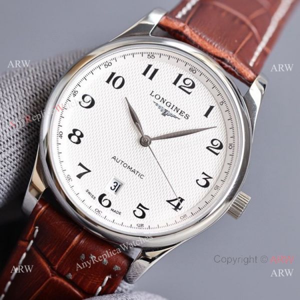 Swiss Quality Longines Master 40mm Leather Strap Arabic Numerals 8215 Movement Swiss Quality Longines Master 40mm Leather Strap Arabic Numerals 8215 Movement