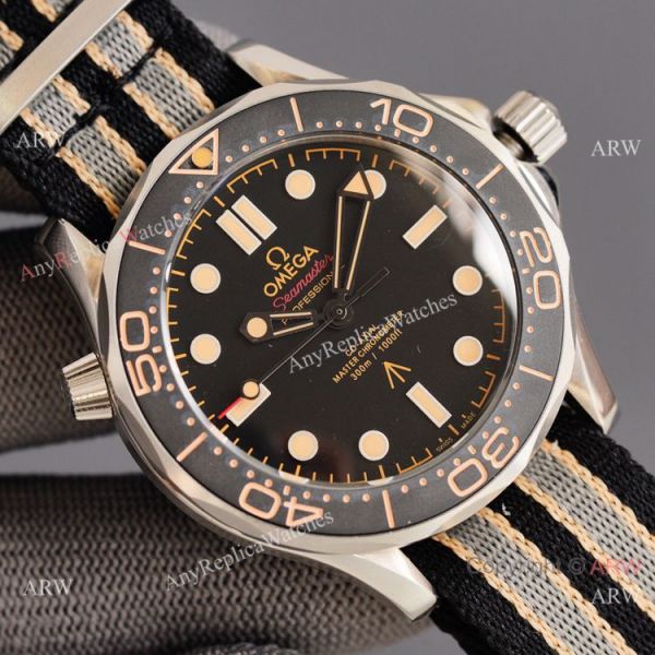 Swiss Quality Omega &8216;No Time To Die 300m Watch 8215 Movement Swiss Quality Omega &8216;No Time To Die 300m Watch 8215 Movement