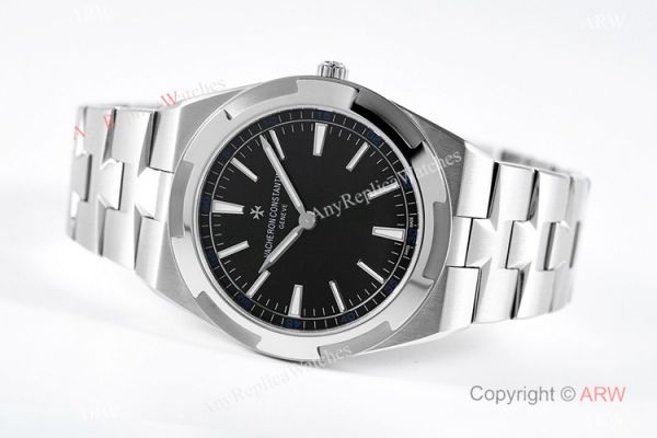 Grade 1A Copy Vacheron Constantin ultra thin Overseas 8F Swiss 9015 Watch Black Rubber Strap Grade 1A Copy Vacheron Constantin ultra thin Overseas 8F Swiss 9015 Watch Black Rubber Strap