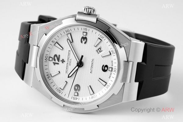 8 Factory Clone Vacheron Constantin Overseas 42mm Wrist White Dial Stainless Steel 47040 8 Factory Clone Vacheron Constantin Overseas 42mm Wrist White Dial Stainless Steel 47040