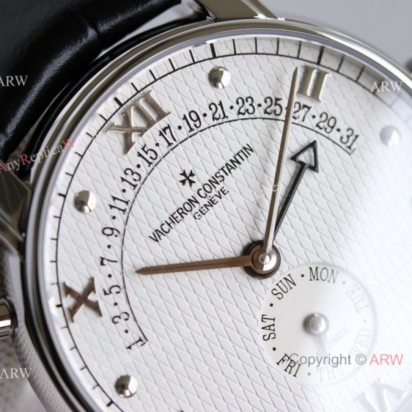 Swiss Copy Vacheron Constantin Malte Patrimony 31-Day Retrograde 47245 watch White Dial Leather Strap Swiss Copy Vacheron Constantin Malte Patrimony 31-Day Retrograde 47245 watch White Dial Leather Strap