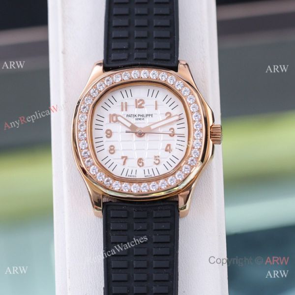 Best Replica Patek Philippe Aquanaut Lady Watches Diamond Bezel Chocolate Dial Best Replica Patek Philippe Aquanaut Lady Watches Diamond Bezel Chocolate Dial