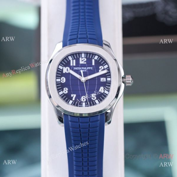 Swiss Quality Citizen 8215 Patek Philippe Aquanaut Watch Silver Case Black Dial Swiss Quality Citizen 8215 Patek Philippe Aquanaut Watch Silver Case Black Dial