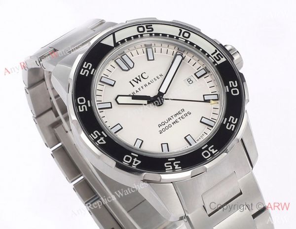 JVS Factory IWC Aquatimer Automatic 2000 Stainless Steel White Replica Watch 2022 New! JVS Factory IWC Aquatimer Automatic 2000 Stainless Steel White Replica Watch 2022 New!