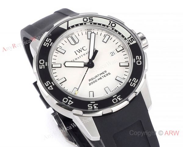 JVS Factory IWC Aquatimer Automatic 2000m White Bezel Rubber Watch 2022 New! JVS Factory IWC Aquatimer Automatic 2000m White Bezel Rubber Watch 2022 New!