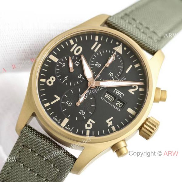 ZF Swiss IWC Pilots Chronograph 10 Years of MR PORTERo Edition 7750 Bronzo watch ZF Swiss IWC Pilots Chronograph 10 Years of MR PORTERo Edition 7750 Bronzo watch