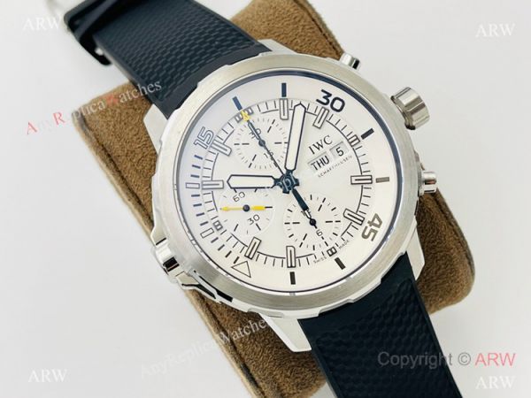 (IWS) IWC Aquatimer Chronograph Expedition Replica Watch White Dial 7750 (IWS) IWC Aquatimer Chronograph Expedition Replica Watch White Dial 7750