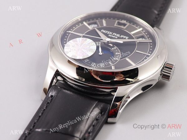 GR factory Patek Philippe Annual Calendar Moon phase 5205g Cal.324 V2 Watch Gray Dial 40mm GR factory Patek Philippe Annual Calendar Moon phase 5205g Cal.324 V2 Watch Gray Dial 40mm