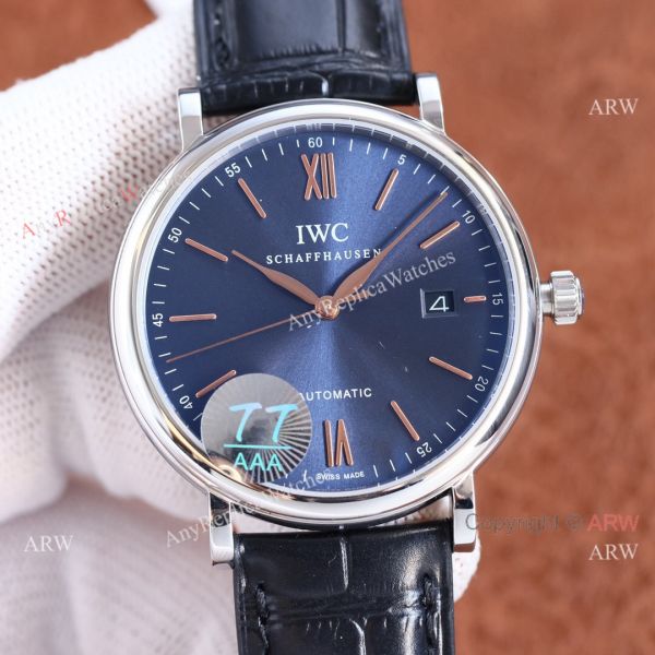 Knock-off IWC Portofino Citizen 9015 White Face Black Strap Watch Knock-off IWC Portofino Citizen 9015 White Face Black Strap Watch