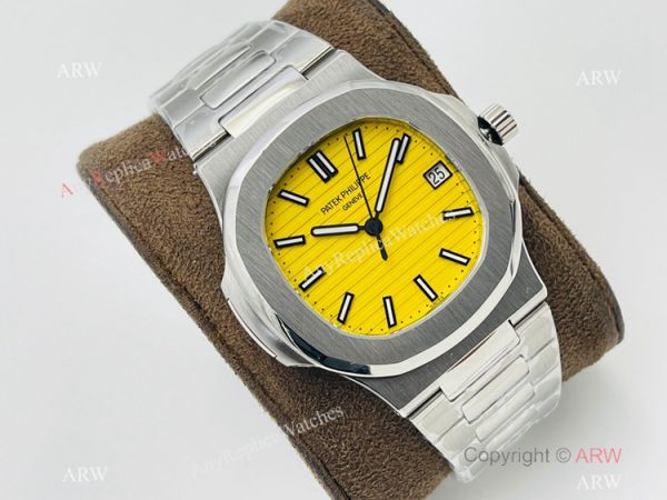 PFF Factory Swiss Patek Philippe Nautilus &8216;Lemon Superwatchman &8216; Edition Watch New Arrival! PFF Factory Swiss Patek Philippe Nautilus &8216;Lemon Superwatchman &8216; Edition Watch New Arrival!