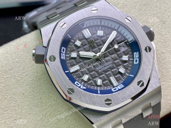 Swiss Copy Audemars Piguet Royal Oak Offshore Diver 15720st Gray Dial 42mm Swiss Copy Audemars Piguet Royal Oak Offshore Diver 15720st Gray Dial 42mm