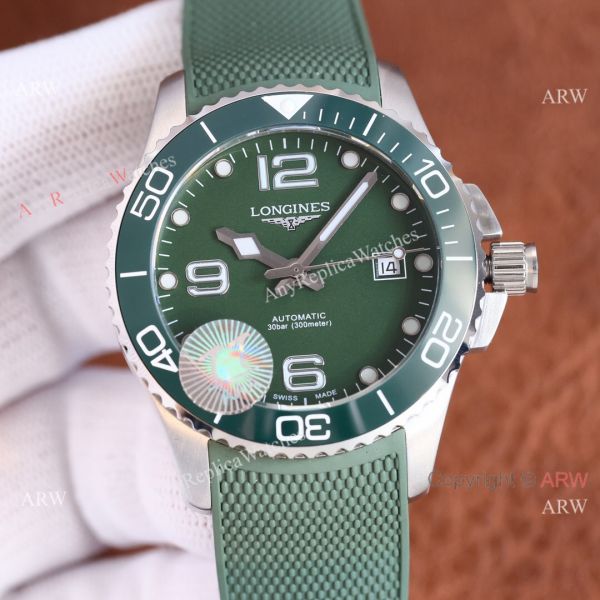 Top Knockoff Longines Hydroconquest Black Watch Rubber Strap 41mm For Men Top Knockoff Longines Hydroconquest Black Watch Rubber Strap 41mm For Men