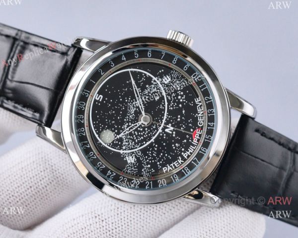 Copy Patek Philippe Grand Complications Celestial Black Dial 8215 watch Copy Patek Philippe Grand Complications Celestial Black Dial 8215 watch
