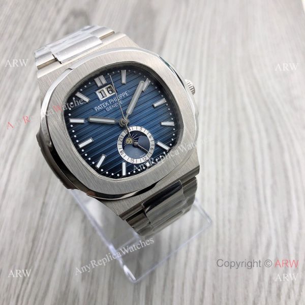 Patek Philippe Annual calendar Nautilus 8215 Black Dial Watches 42mm Patek Philippe Annual calendar Nautilus 8215 Black Dial Watches 42mm