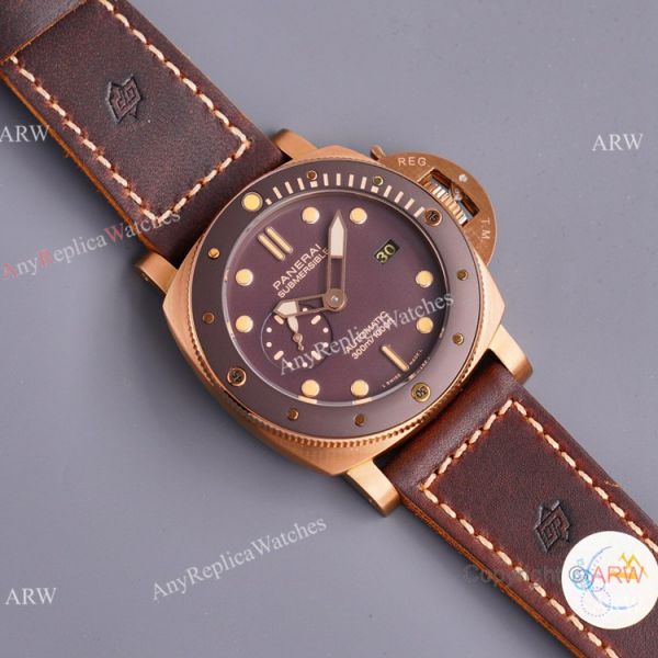 Best Replica Panerai Luminor Submersible PAM 968 Watch Rose Gold Best Replica Panerai Luminor Submersible PAM 968 Watch Rose Gold