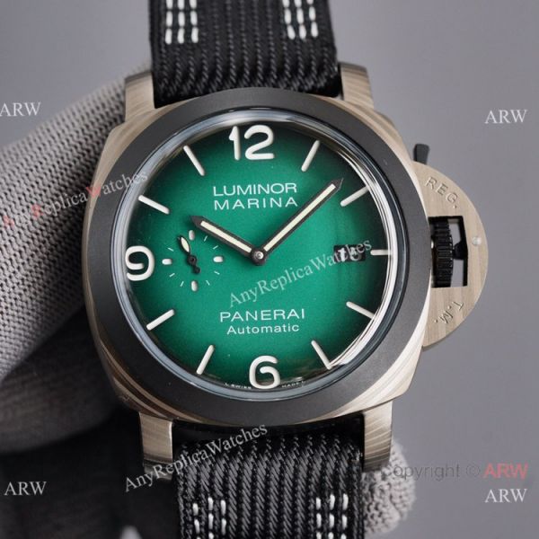 Copy Panerai Luminor Marina Carbotech Olive Green Watches Copy Panerai Luminor Marina Carbotech Olive Green Watches