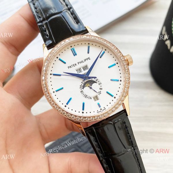 Clone Patek Philippe Calatrava Annual calendar Watch Rose Gold Case 42mm Clone Patek Philippe Calatrava Annual calendar Watch Rose Gold Case 42mm