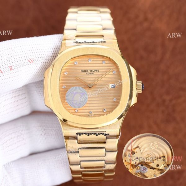 Swiss Quality Copy Patek Philippe Nautilus x Supreme Citizen Watch Yellow Gold Swiss Quality Copy Patek Philippe Nautilus x Supreme Citizen Watch Yellow Gold