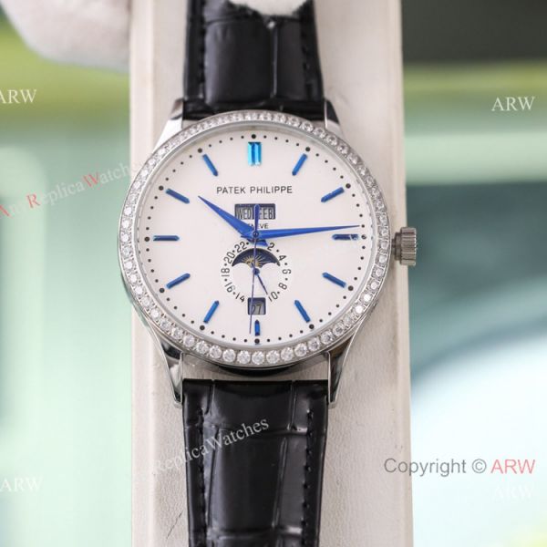 Swiss Quality Copy Patek Philippe Annual Calendar Calatrava Citizen Watch Blue Moon Dial Swiss Quality Copy Patek Philippe Annual Calendar Calatrava Citizen Watch Blue Moon Dial