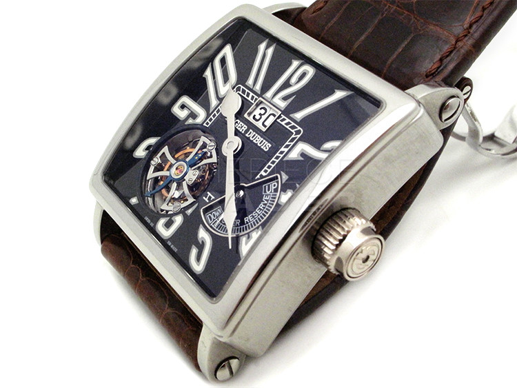 Roger Dubuis Golden Square Flying Tourbillon G40 03 7 GN9.61 Titanium Manual Hand Winding Roger Dubuis Golden Square Flying Tourbillon G40 03 7 GN9.61 Titanium Manual Hand Winding