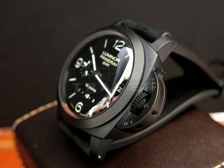 Panerai Luminor 1950 GMT 10-Days Automatic PAM335 Black Ceramic Automatic Panerai Luminor 1950 GMT 10-Days Automatic PAM335 Black Ceramic Automatic
