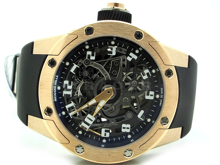 Richard Mille RM Collection RM063 Titanium - 18k Rose Gold Automatic Self-Winding Richard Mille RM Collection RM063 Titanium - 18k Rose Gold Automatic Self-Winding