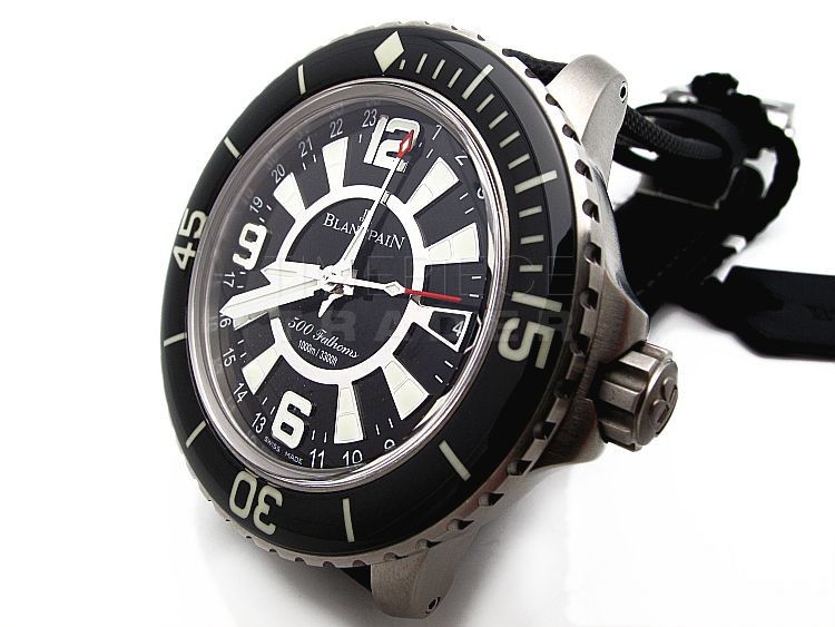 Blancpain 50 Fathoms 50021-12B30-52B Titanium Automatic Blancpain 50 Fathoms 50021-12B30-52B Titanium Automatic