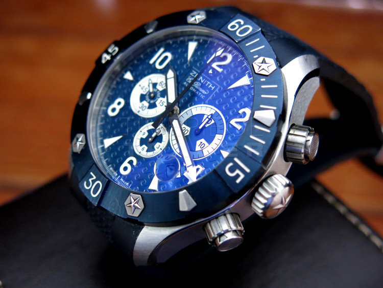 Zenith Defy Classic El Primero Sea Chronograph 03.0529.4000/51.R674 Stainless steel Automatic self winding Zenith Defy Classic El Primero Sea Chronograph 03.0529.4000/51.R674 Stainless steel Automatic self winding