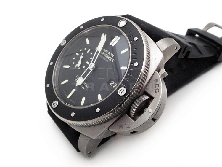 Panerai Submersible PAM389 Titanium Automatic Self Winding Panerai Submersible PAM389 Titanium Automatic Self Winding