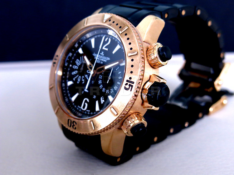 Jaeger LeCoultre Master Compressor Divers Q186.27.40 18k Rose Gold Automatic Self-Winding Jaeger LeCoultre Master Compressor Divers Q186.27.40 18k Rose Gold Automatic Self-Winding
