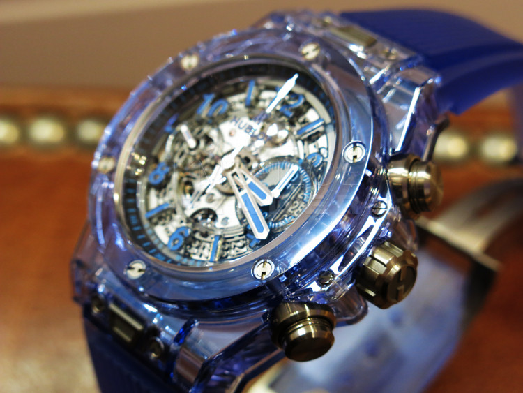 Hublot Unico Sapphire 411.JL.4809.RT Sapphire Crystal Automatic Self-winding Hublot Unico Sapphire 411.JL.4809.RT Sapphire Crystal Automatic Self-winding