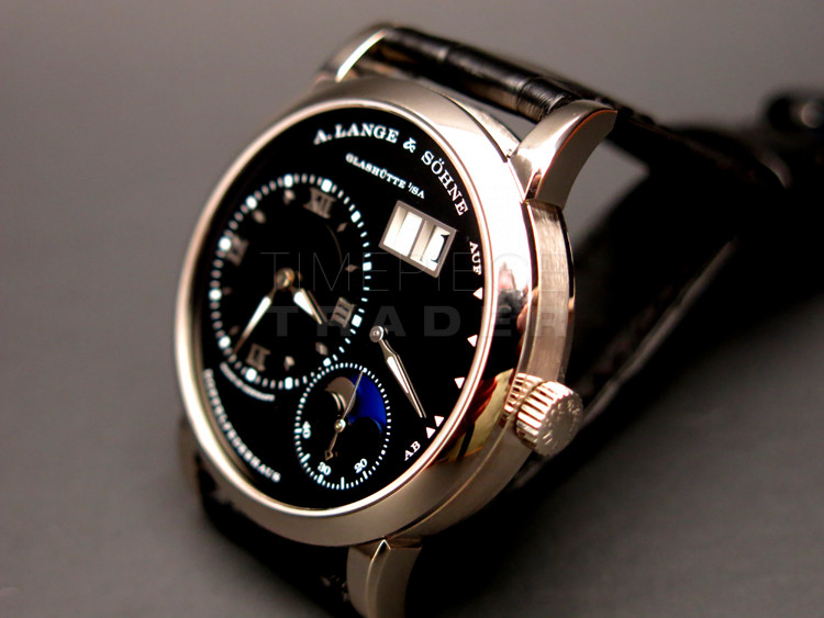 A. Lange & Sohne Lange 1 Moonphase 192.029 18kt White Gold Manual Wind A. Lange & Sohne Lange 1 Moonphase 192.029 18kt White Gold Manual Wind
