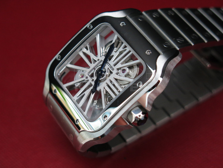 Cartier Santos WHSA0015 Stainless Steel Manual hand-wind Cartier Santos WHSA0015 Stainless Steel Manual hand-wind