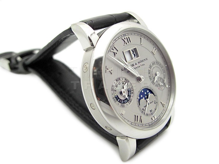 A. Lange & Sohne Langematik Perpetual Calendar 310.025E Platinum Automatic Self-Winding A. Lange & Sohne Langematik Perpetual Calendar 310.025E Platinum Automatic Self-Winding