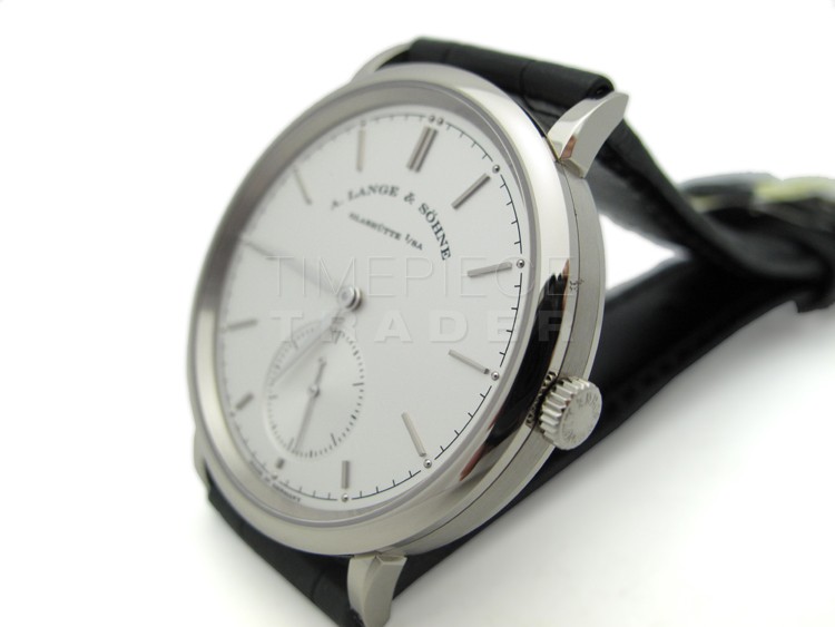 A. Lange & Sohne Saxonia 380.026 18k White Gold Automatic Self-Winding A. Lange & Sohne Saxonia 380.026 18k White Gold Automatic Self-Winding