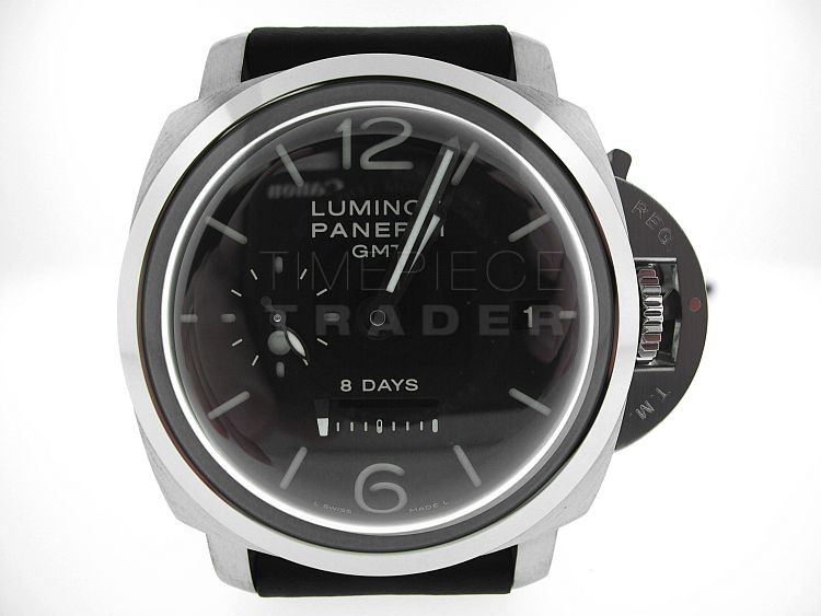 Panerai Luminor 1950 8 Days GMT Historic PAM233 Stainless Steel Automatic Panerai Luminor 1950 8 Days GMT Historic PAM233 Stainless Steel Automatic
