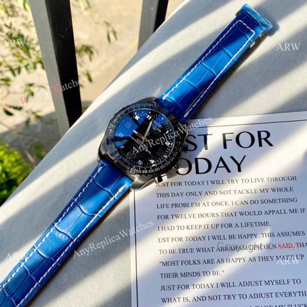 Copy Breitling Cockpit B50 Blue Rubber Strap Watches 46mm Copy Breitling Cockpit B50 Blue Rubber Strap Watches 46mm