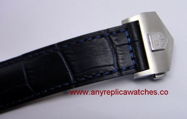 Fake Tag Heuer Monaco Chronograph Calibre 12 Blue Dial / Blue leather Watch Fake Tag Heuer Monaco Chronograph Calibre 12 Blue Dial / Blue leather Watch