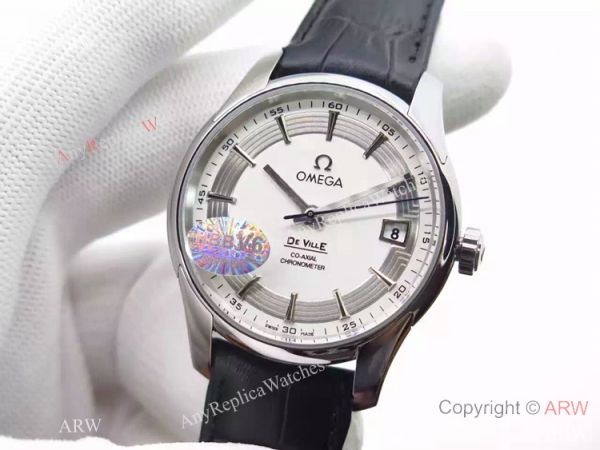 Swiss Omega De Ville Fake Watch Silver Dial 8500 Movement Swiss Omega De Ville Fake Watch Silver Dial 8500 Movement