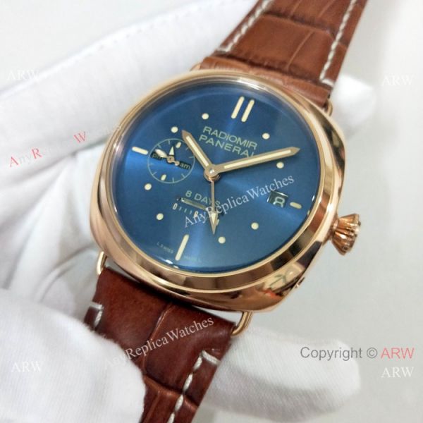Officine Panerai Radiomir 8 Days GMT Oro Rosso Limited Edition Watch New Replica Officine Panerai Radiomir 8 Days GMT Oro Rosso Limited Edition Watch New Replica