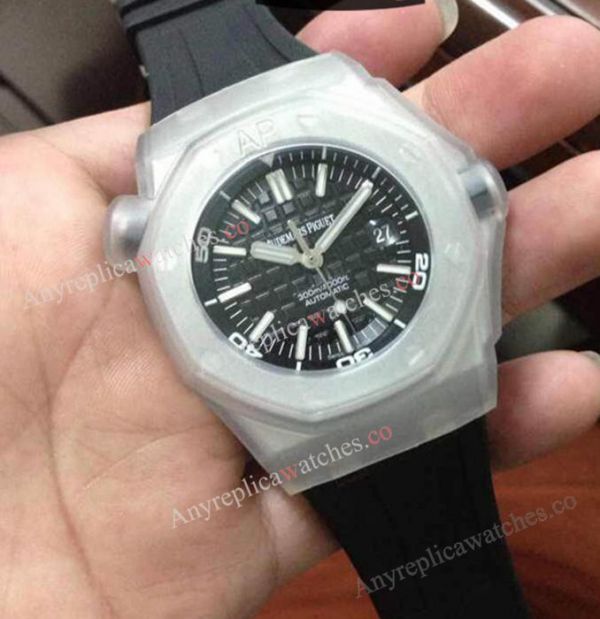 Replica Audemars Piguet Divers Watch Swiss 3120 Black Dial Black Rubber Strap Replica Audemars Piguet Divers Watch Swiss 3120 Black Dial Black Rubber Strap