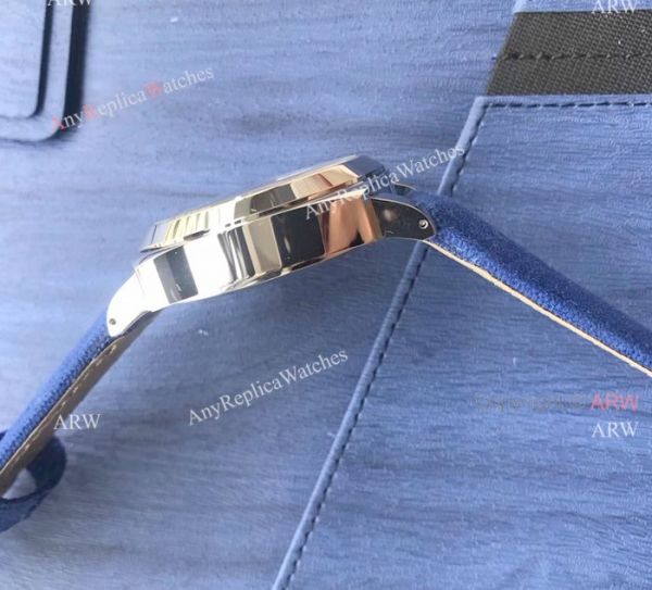 Panerai PAM 777 Watch Panerai Luminor Marina Blue OP Logo W Blue Canvas Strap Panerai PAM 777 Watch Panerai Luminor Marina Blue OP Logo W Blue Canvas Strap