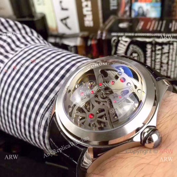 Buy Replica Corum Skeleton Bubble Squelette Silver Dial Watch 45mm Buy Replica Corum Skeleton Bubble Squelette Silver Dial Watch 45mm
