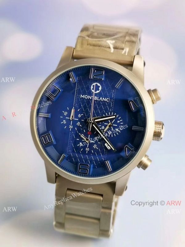 Mont Blanc Clone Timewalker Titanium Case Watch Low Price Mont Blanc Clone Timewalker Titanium Case Watch Low Price