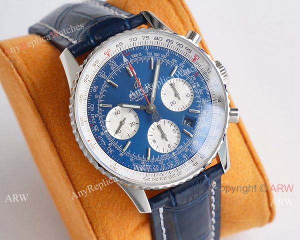 Super Clone Breitling Navitimer 01 Blue Face Watch 7750 Movement Super Clone Breitling Navitimer 01 Blue Face Watch 7750 Movement